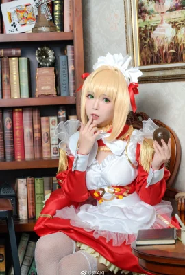 FGO Nero Claudius maid @ Abandoned AKI (10P)