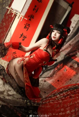 Date A Live Tokisaki Kurumi New Year Cheongsam @1.8-meter-long pear (10 photos)