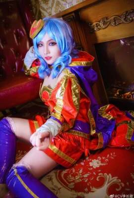 League of Legends Heart Seeker Ashe @CV Li Changge (9 photos)