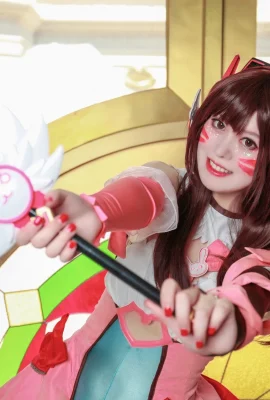 Overwatch D.Va @She turned into a dragon, so cute (9 photos)