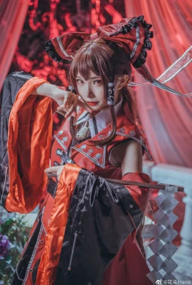 Touhou Project: Hakurei Reimu: Scarlet Devil Castle Legend @花柒Hana (9 photos)