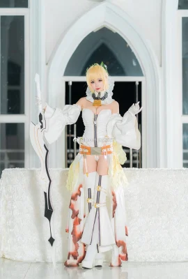 Fate/GrandOrder Nero Claudius @Momoko葵葵 (9 photos)