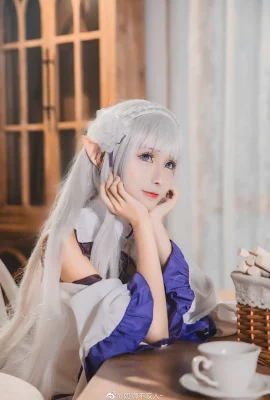 Re: Life in a Different World from Zero Emilia @奶狮不咬人- (9 photos)