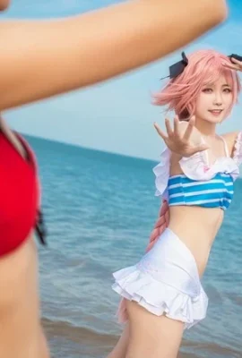 “Fate/Grand Order” Mordred & Astolfo Cosplay[CN: Hong Sang Sang & Carbonated Bear Card](9 photos)