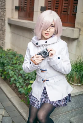 “Fate/Grand Order” Mash Kyrielight Casual Clothes Cosplay[CN: _Generalsama](9 photos)