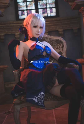 Fate/GrandOrder Altria Pendragon Alter @Kagero-typenyonyoko (9 photos)