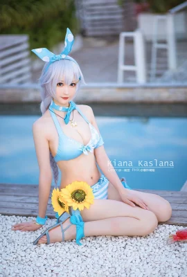 Honkai Impact 3 Kiana Kaslana Swimsuit Party @–Nangong (10 photos)
