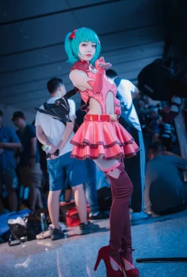 “VOCALOID” Hatsune Miku Cosplay at the comic exhibition[CN: A_Tsukihime](9 photos)