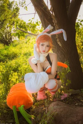 King of Glory Hua Mulan Bunny Girl @墨玥_Ann (9 photos)