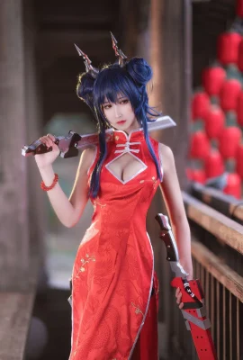 Sandu69 Arknights cheongsam (12 photos)