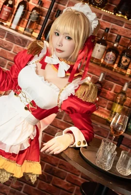 FATE Nero Claudius maid @张扬捷一 (9 photos)