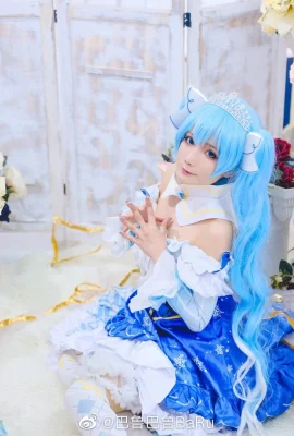 Hatsune Miku Snow Miku @BaruBaruBaRu (16 photos)