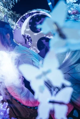 Demon Slayer: Kimetsu no Yaiba Kocho Shinobu @coser Xiaoyue (9 photos)