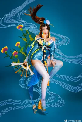 King of Glory: Mai Shiranui Charm @Arisa鬼鬼颖 (9 photos)