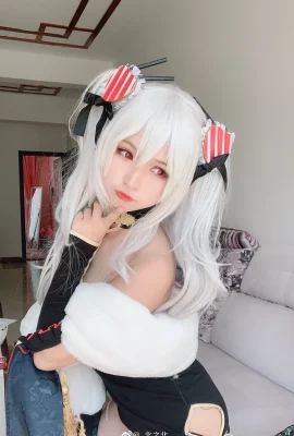 Azur Lane Vampire Cheongsam @_北之北_ (9 photos)