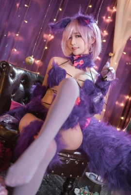 Eel Feier Mashu purple dress (10 photos)