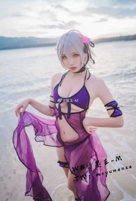 Fate/GrandOrder Black Jeanne d'Arc Swimsuit @墨玉-M (9 photos)