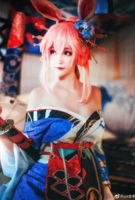 Honkai Impact 3 Yaezakura cosplay Don't forget the letter flower maiko Yui goldfish (15 photos)