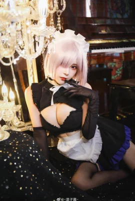 “Fate/Grand Order” Mashu maid Cosplay[CN: Rinko-chan](8 photos)