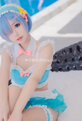 Re: Life in a Different World from Zero Rem Swimsuit @猫君君MaoJun (12 photos)