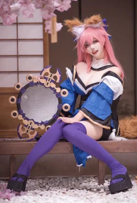 Fate/GrandOrder Tamamonomae @菌烨TAKO_ (9 photos)