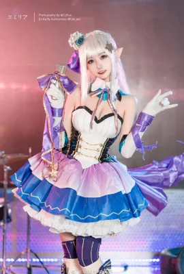 Re:Zero – Emilia idol singer cos Momoko Aoi (12 photos)