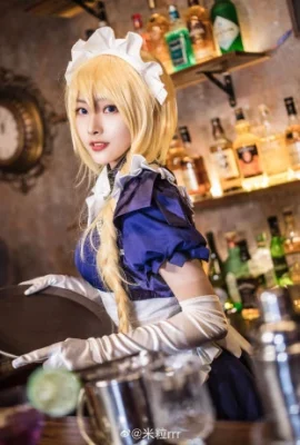 FGO White Jeanne Maid @米粒rrr (9 photos)