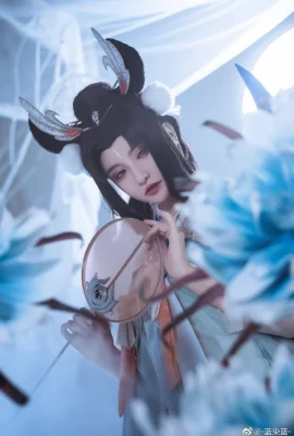 Glory of the King Chang'e @The Whitest_Youyi (Photographer: @-蓝染蓝-) (9 photos)