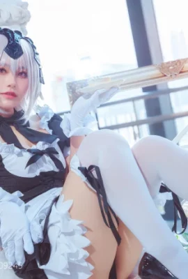 FGO Black Jeanne Maid @芊芊酱w (Photographer: Kosaka Junww ) (Kugou Mushroom Firefly Anime Music Carnival) (12 photos)