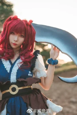 Touhou Project Onozuka Komachi @月痕Tsukikon- (Photographer: @咸鱼四) (CICF China International Comic Festival Animation and Game Exhibition) (9 photos)