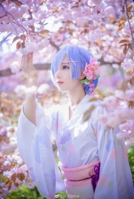 Re: Life in a Different World from Zero Rem Yukata @羽天Shine (9 photos)