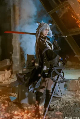 Arknights Lapland elegant omen.ver @Sei_小青玉 (9 photos)