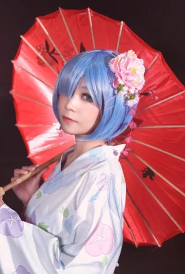 Re: Life in a Different World from Zero Rem Kimono Yukata @灗神 (9 photos)