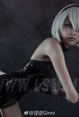 (Nie Ni Ginni) NieR Automata 2B fan cool girl cos