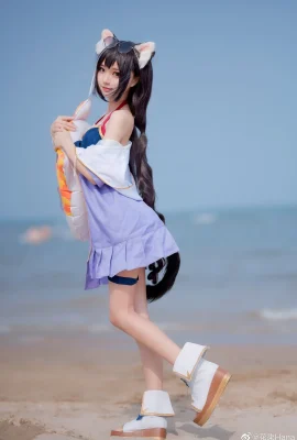 Princess Connect ReDive Kailu Water Black Cat @花柒Hana (9 photos)