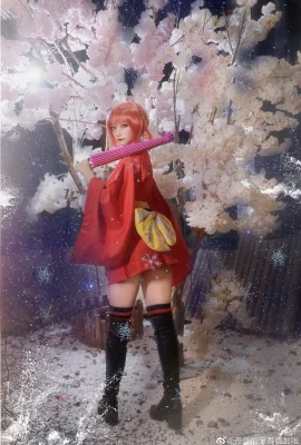 Gintama Kagura@Strange old show increased (9 photos)