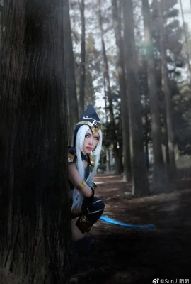 League of Legends Ice Archer Ashe @Sun丿阳阳 (9 photos)