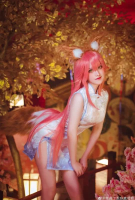 Fate/GrandOrder Tamamonomae cheongsam @ She turned into a dragon and is so cute (10 photos)