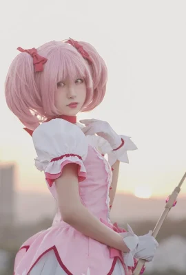 Magical Girl Madoka Kaname Madoka @夏以喵OwO (9 photos)