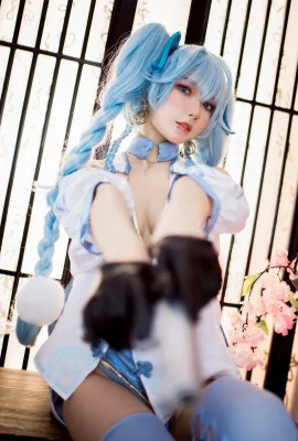 Girls Frontline pa15 Delphinium Mei @阿包就是兔娘 (9 photos)
