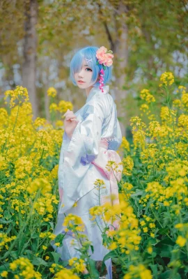 Re: Life in a Different World from Zero Rem Yukata @猫君君MaoJun (9 photos)