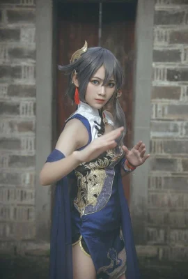 “Honkai Gakuen 3” Fu Hua Shangxian Cosplay[CN: Zhen Zhu Nai Zhu](13 photos)