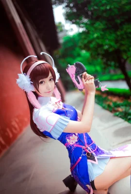 Overwatch D.Va cheongsam cn: Hs weird old man (8 photos)