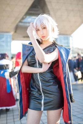 FGO Black Jeanne @o0比比0o (Tokyo Comic Exhibition) (9 photos)