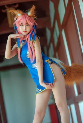 Sakura spoon Tamamonomae cheongsam