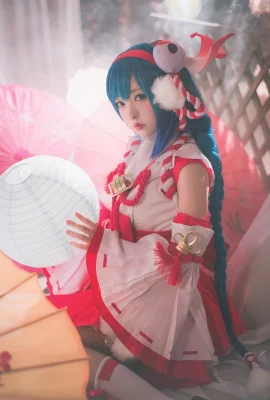 King of Glory Da Qiao Ise Miko cn: Rong Xiaotu head (9 photos)