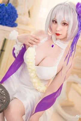 Azur Lane Sirius Pure White Rose @Luwei_Want to be a Monkey Soju (9 photos)