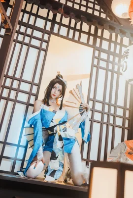 King of Glory Mai Shiranui @奶狮_ (9 photos)