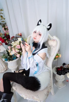 Virtual vtuber Shirakami Fubuki @不是甜柚子_ (10 photos)
