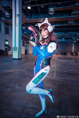 Overwatch dva @I turned into a dragon, so cute (ccg expo 2020) (9 photos)